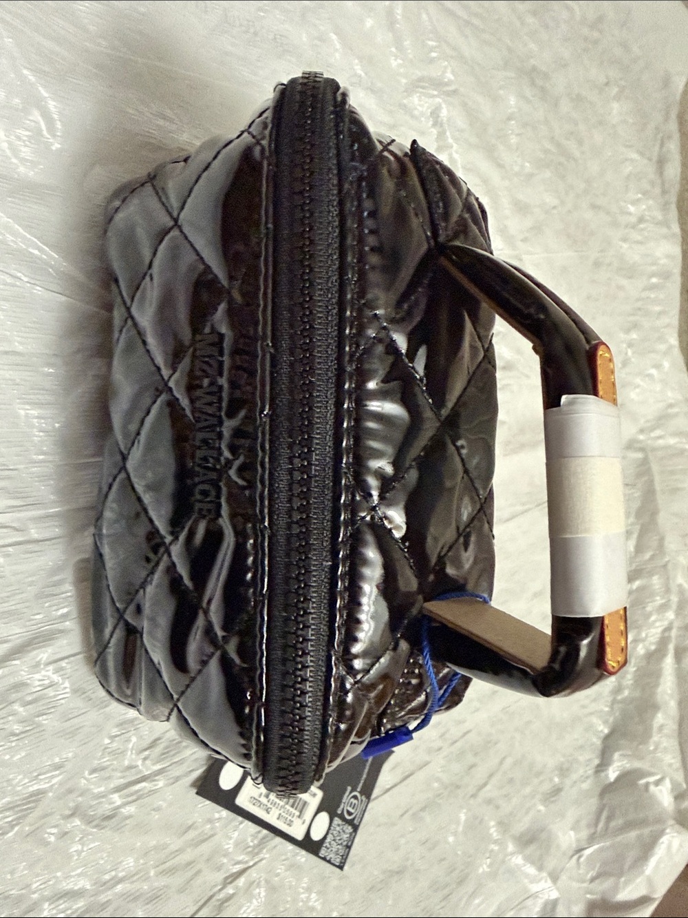 MZ Wallace Black Lacquer Accordion Jewelry Case